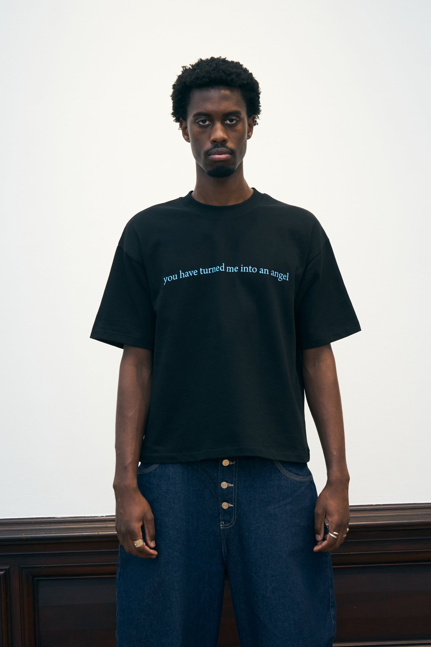 You've Turned me into an Angel - T Shirt (Black)