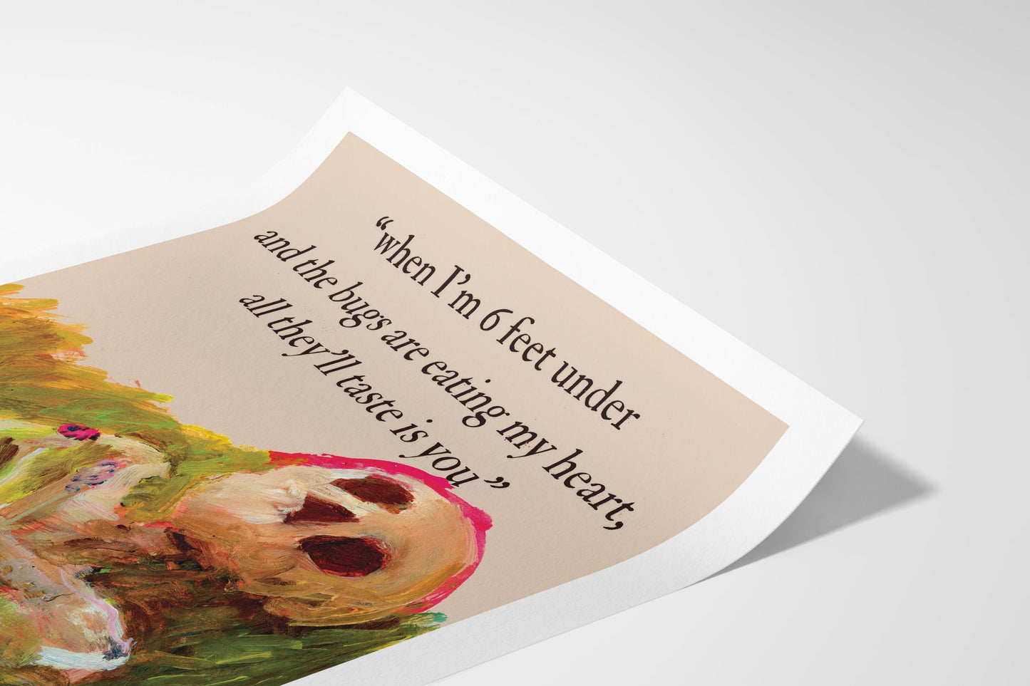 My Sweet Bones Print